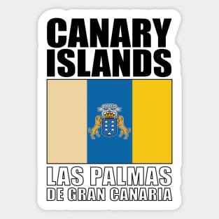 Flag of Canary Islands Sticker